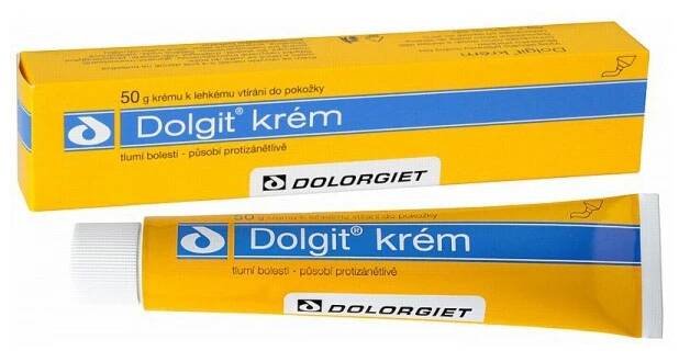 DOLGIT KRÉM crm der 1x100 g/5 g | Lekáreň Tabletka - Zdravmatsk, s.r.o.