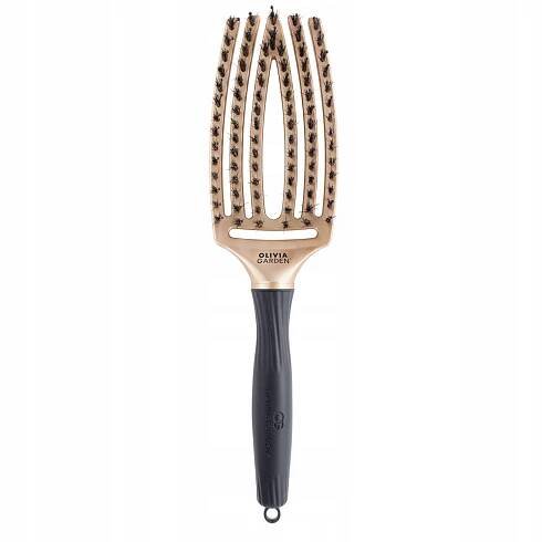 Olivia Garden Fingerbrush Gold kartáč na vlasy | Lehký, vzdušný, antistatický