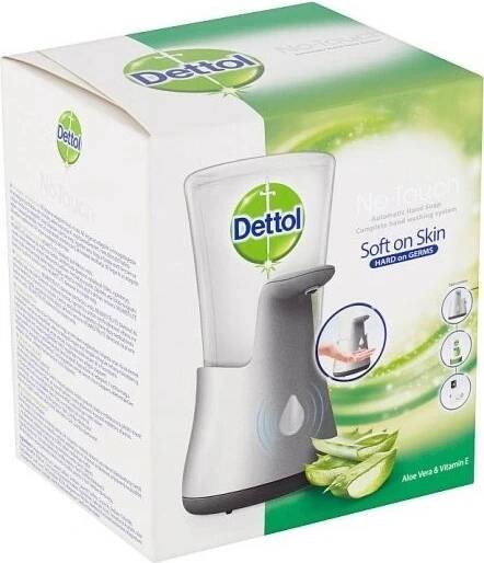 Dettol bezdotykový dávkovač mýdla 250 ml Aloe Vera