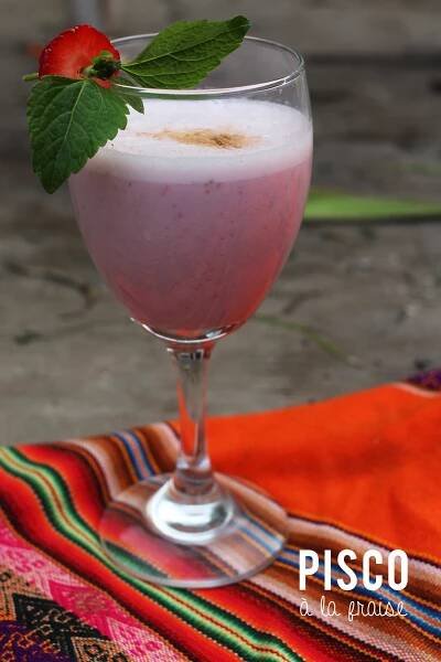 Le Pisco fraise