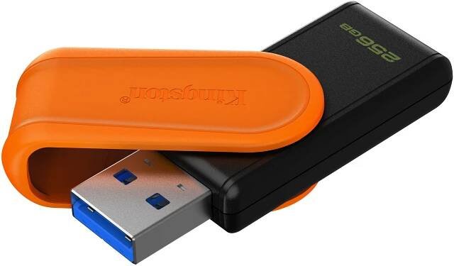DataTraveler Exodia S 256GB/USB 3.2/USB-A oranžová