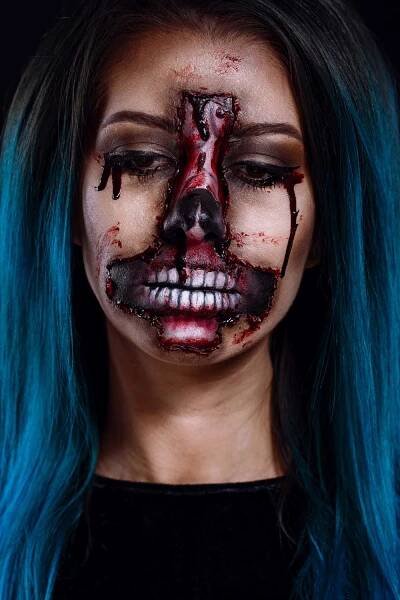 Zombie Halloween Makeup