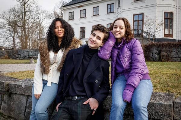 Nikita Uggla, Malte Gårdinger, Frida Argento - Mladá modrá krev - Série 2 - Promo