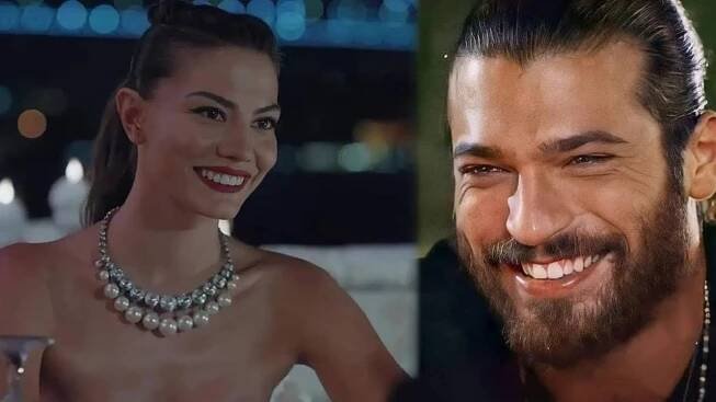 The emotions Can Yaman felt when he saw Demet Özdemir!