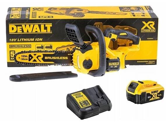 DeWALT DCM565P1 18V řetězová pila s baterií