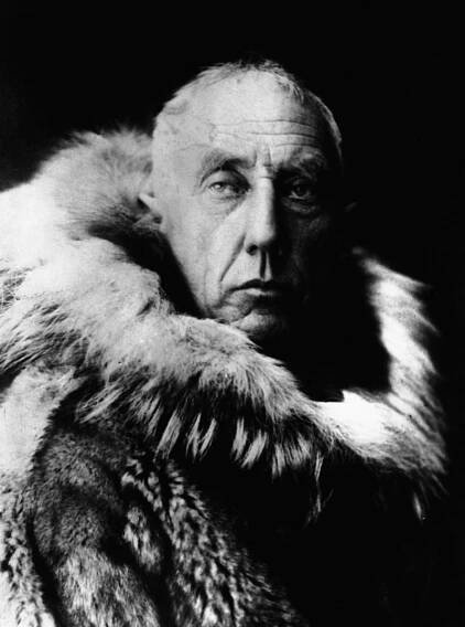 Explorer Roald Amundsen, foto archiv
