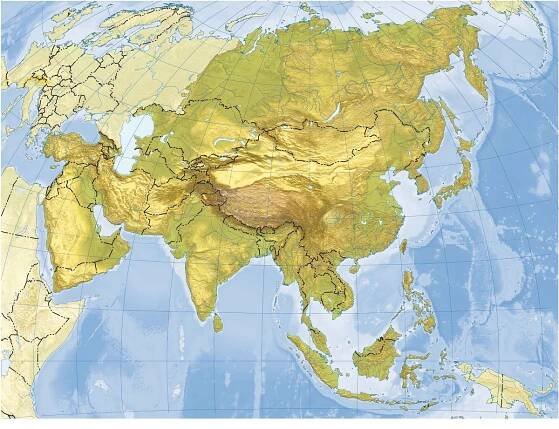 mares de asia