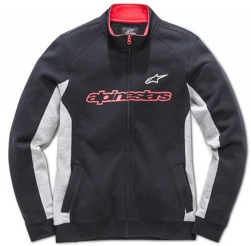 Pánská černá mikina CURB FLEECE Alpinestars 1018-53004 10