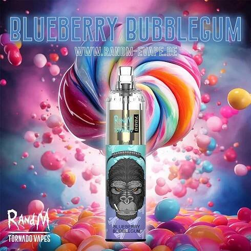 Tornado Vape 7000 - Blueberry Bubblegum