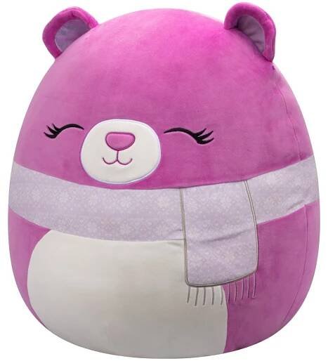 Squishmallows Medvěd se šálou Crisanta