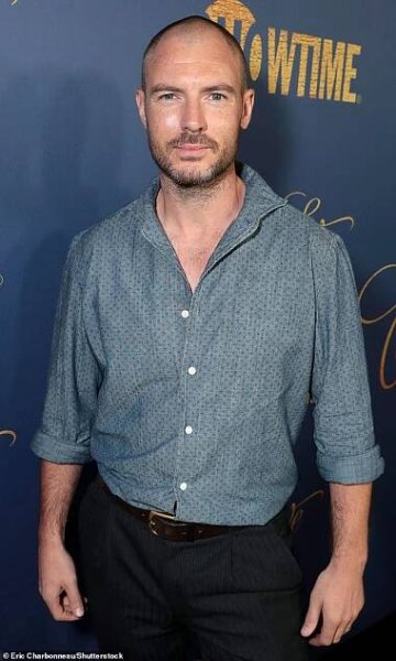 Richard Flood (pictured in September 2018) is a shaven-headed Irish copper called Theo Richter, at the tail end of an investigation after two backpackers from Eire were kidnapped