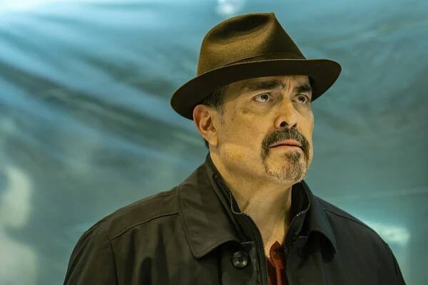 David Zayas as Angel Batista in Dexter: Resurrection, episode 8, season 1, streaming on Paramount+ with SHOWTIME, 2025. Photo Credit: Zach Dilgard/Paramount+.