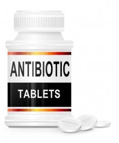 Antibiotické tablety. — Stock obrázek