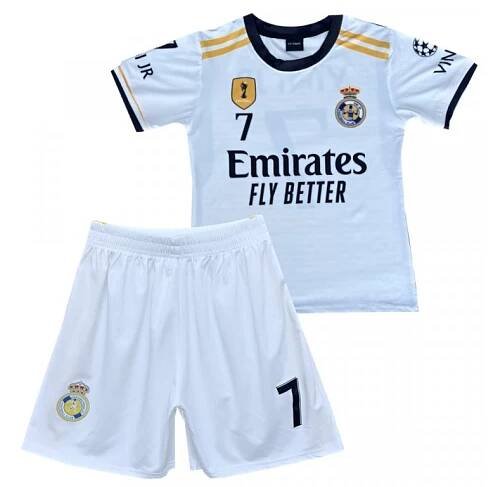 Dětský fotbalový dres komplet Real Madrid - Vinic JR7 - Numberoplus.cz