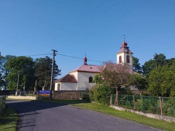 Výstavba chodníků v obci Choteč: trasa Pila Hartman - kostel sv. Mikuláše - Oficiální stránka obce Choteč