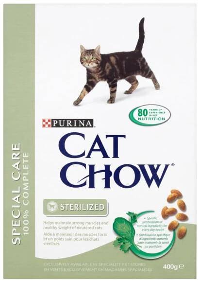 PURINA Cat Chow Special Care Sterilized 0.4 kg