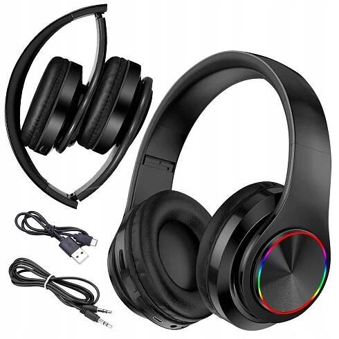 Obrázek produktu pro Bezdrátová Sluchátka Do Uší Pro Usb Hudební Rádio Herní Sluchátka S Mikrofonem