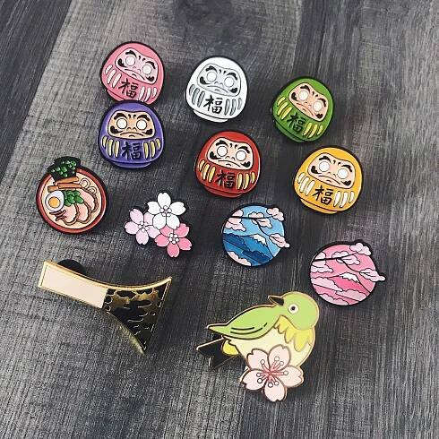 Pins — Geri Draws Japan