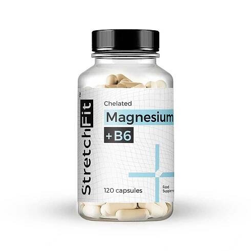 Magnesium Chelát + B6 - StretchFitTM 120 kapslí