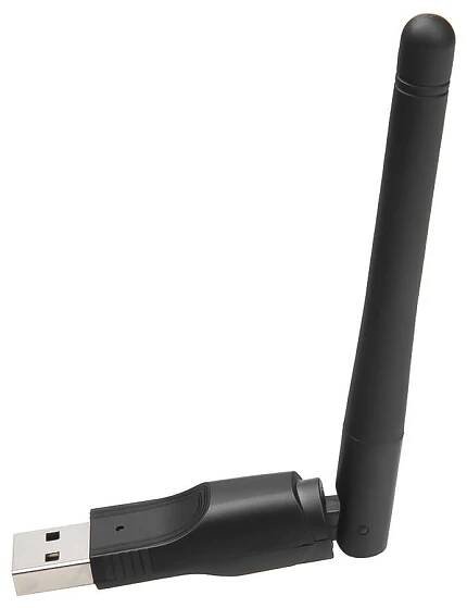 WIFI USB adaptér MT7601 150Mbps USB 2.0 WiFi bezdrátová síťová karta 802.11 B/g/n LAN adaptér s otočnou anténou