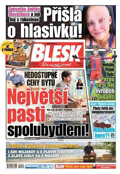 Blesk předplatné - Noviny - Magaziny.cz