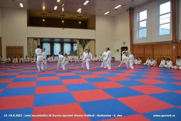 SK Karate Spartak Hradec Králové | Radvanice 2022 - 5.den 