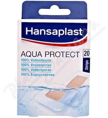 Hansaplast Aqua Protect náplast voděodolná 20ks