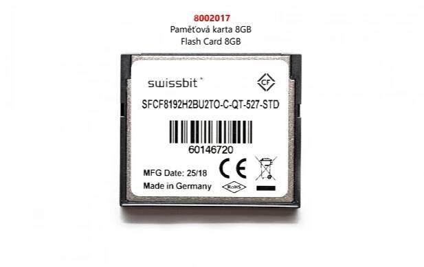 Paměťová karta 8GB - Pierce.cz