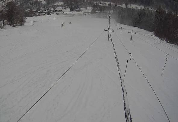 Web kamera Kouty nad Desnou - skiareál Kareš