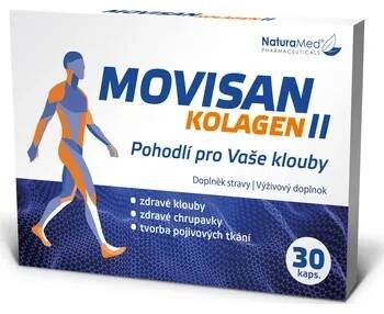 NaturaMed Movisan Kolagen II měsíční balení 30 kapslí