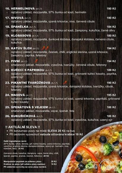 Pizza :: HOSTINEC NA VRCHU