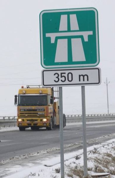 Z rychlostní silnice R 55 je už dálnice, jak má být. Jezdí se 130