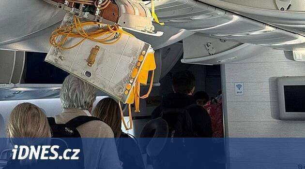 Nejméně 30 zraněných, nouzové přistání. Let ze Španělska zasáhly turbulence - iDNES.cz