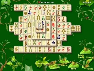 Online hra Mahjong Gardens