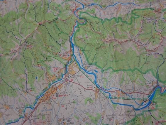 Malá Fatra: letná turistická mapa, 1984
