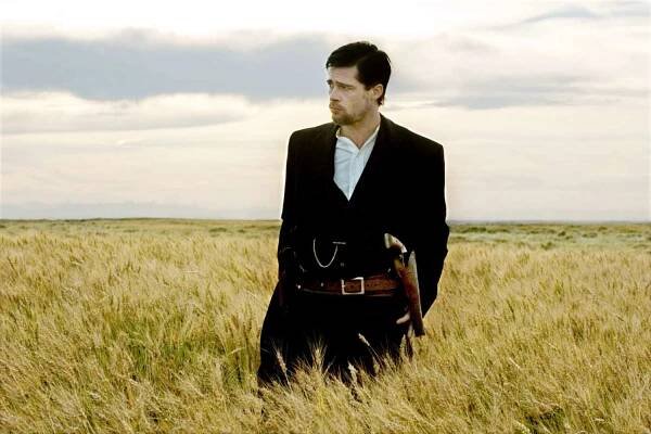 THE ASSASSINATION OF JESSE JAMES BY THE COWARD BOB FORD, Brad Pitt as Jesse James, 2007. (c) Warner