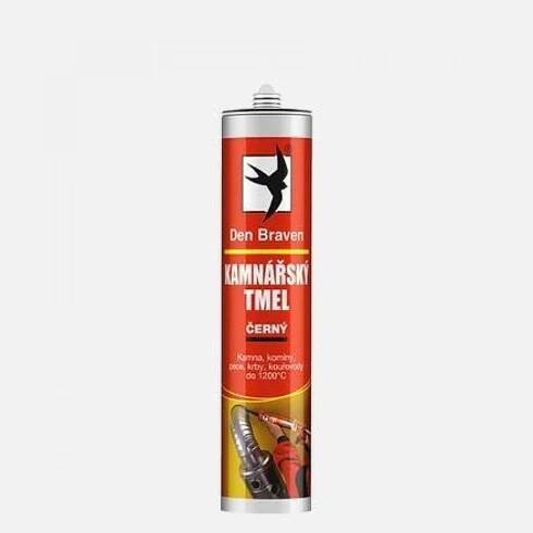 Den Braven - Kamnářský tmel, kartuše 310 ml, černý - Septa.cz