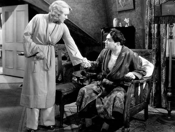 TWO SECONDS, from left, Vivienne Osborne, Edward G. Robinson, 1932