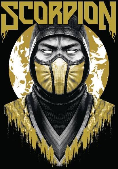 Fototapeta Mortal Kombat - Scorpion