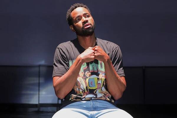 Jay Ellis attends "Jay Ellis and Issa Rae In Conversation" presented by Malik Books