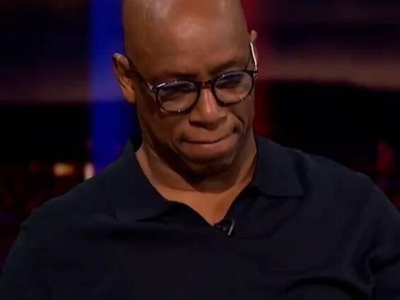 Ian Wright cries as he makes last-ever Match of the Day appearance