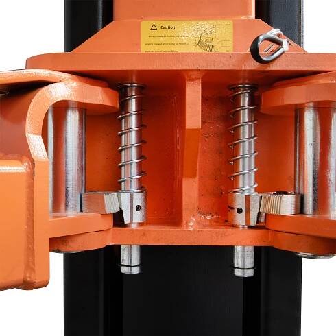Dvousloupový zvedák 4.2t, manuální odjištění bezpečnostní západky, 230V STD-4042E 230V