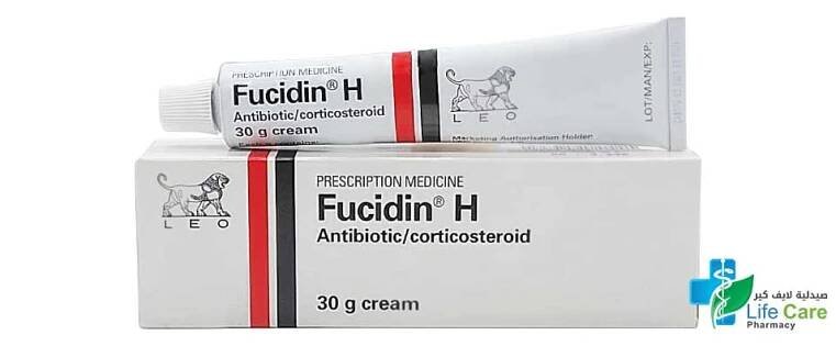 FUCIDIN H CREAM 30 GM - Life Care Pharmacy