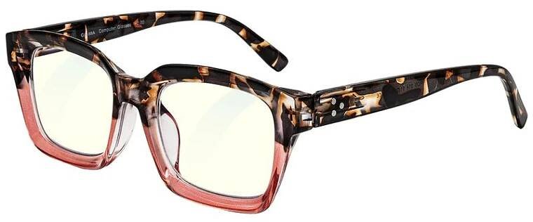 GLASSA Blue Light Blocking Glasses PCG 014 0 00 dio červený vzor od 295 Kč - Heureka.cz