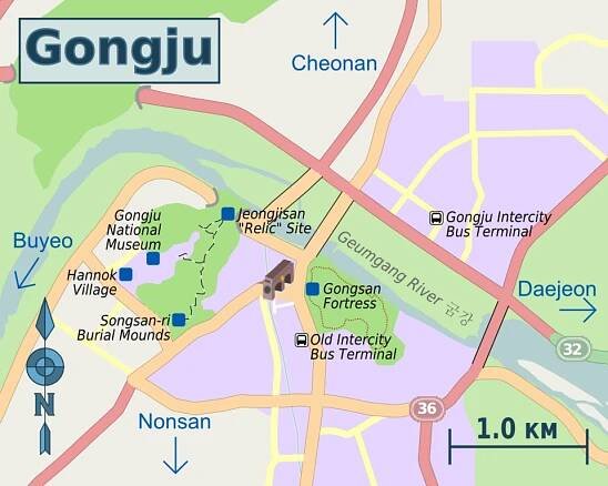 Gongju – Travel guide at Wikivoyage