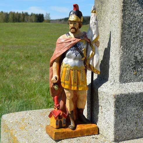 Soška Svatý Florián - 46 cm