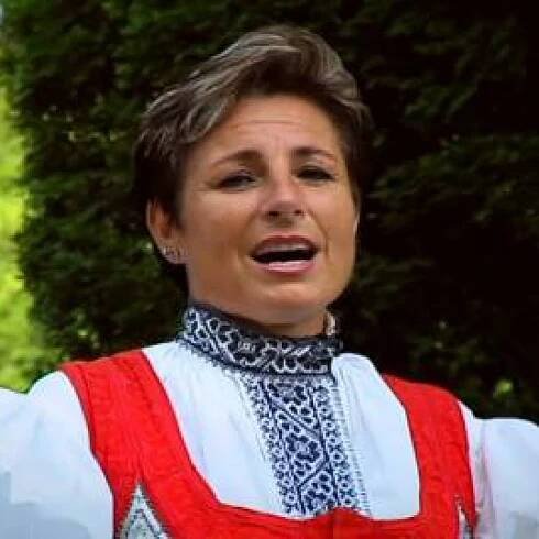 Královna dechovky Olga Baričičová.