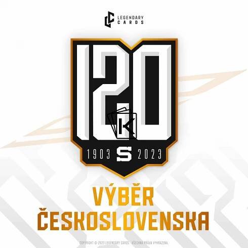 2023 Legendary Cards 120 Let Legendy HC Sparta Praha - Legendy Československa Combo Set