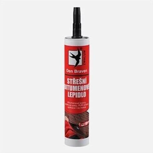 Den Braven Tixoplast střešní bitumenové lepidlo 310g černé