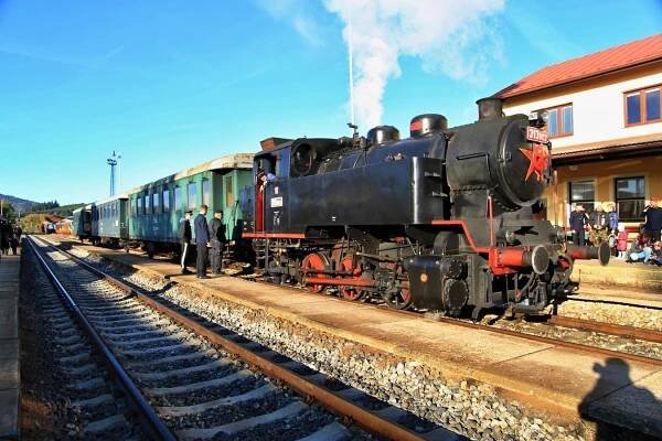 120let železnice ve Volarech | KIC Volary